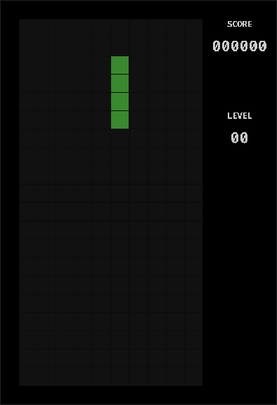 SDL Tetris screenshot